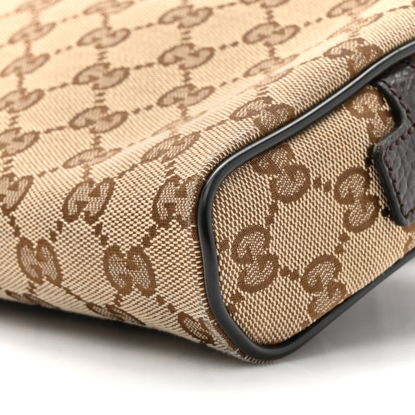 Monogram Belt Bag Dark Brown