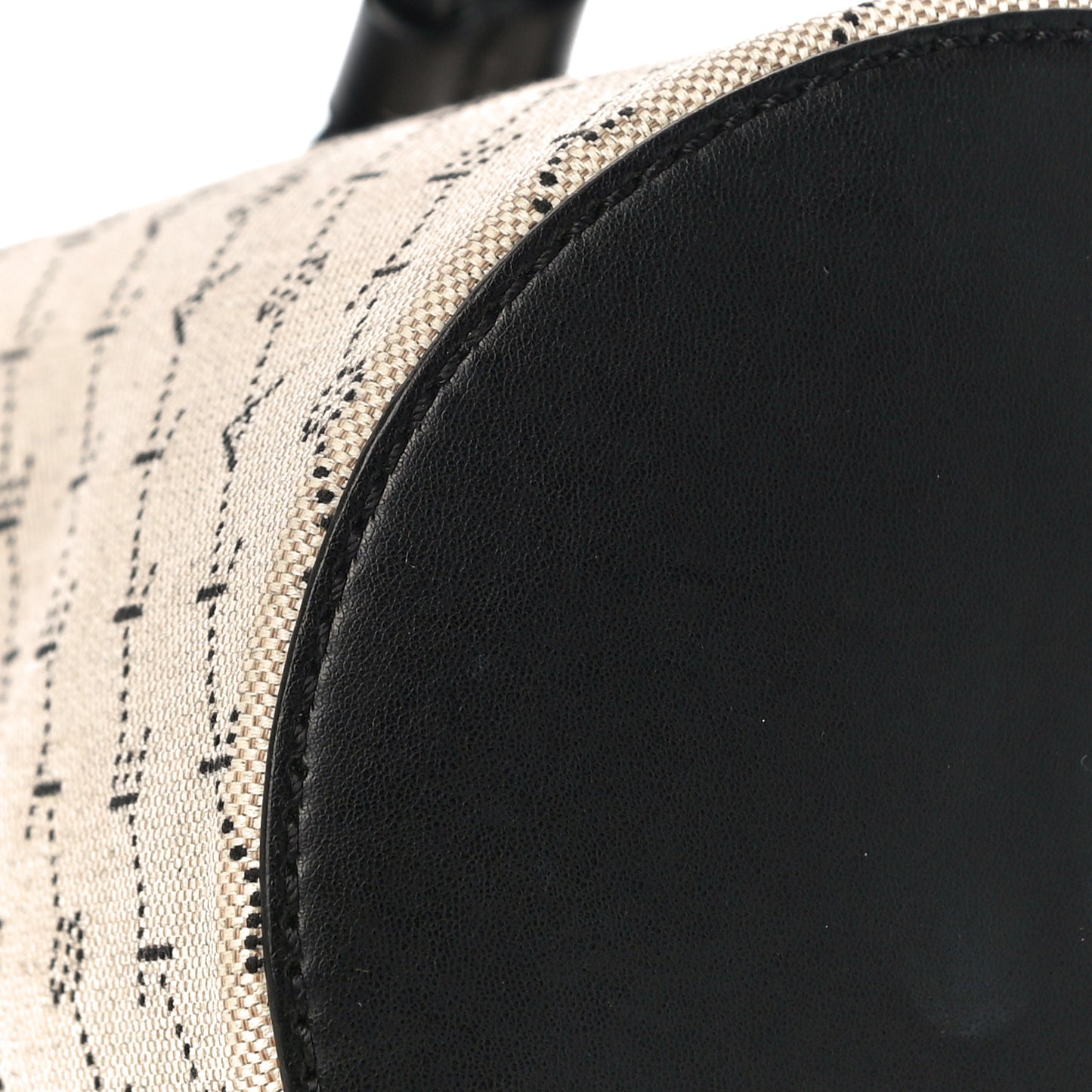 Canvas Mini Stella Logo Bucket Bag Neutral