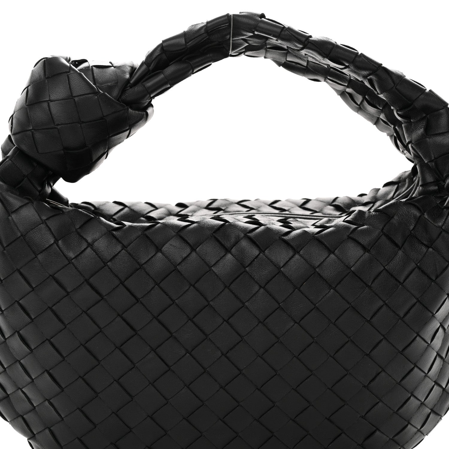 Bottega Veneta Nappa Intrecciato Teen Jodie Hobo Black 8 of 10