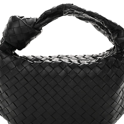 Bottega Veneta Nappa Intrecciato Teen Jodie Hobo Black 8 of 10