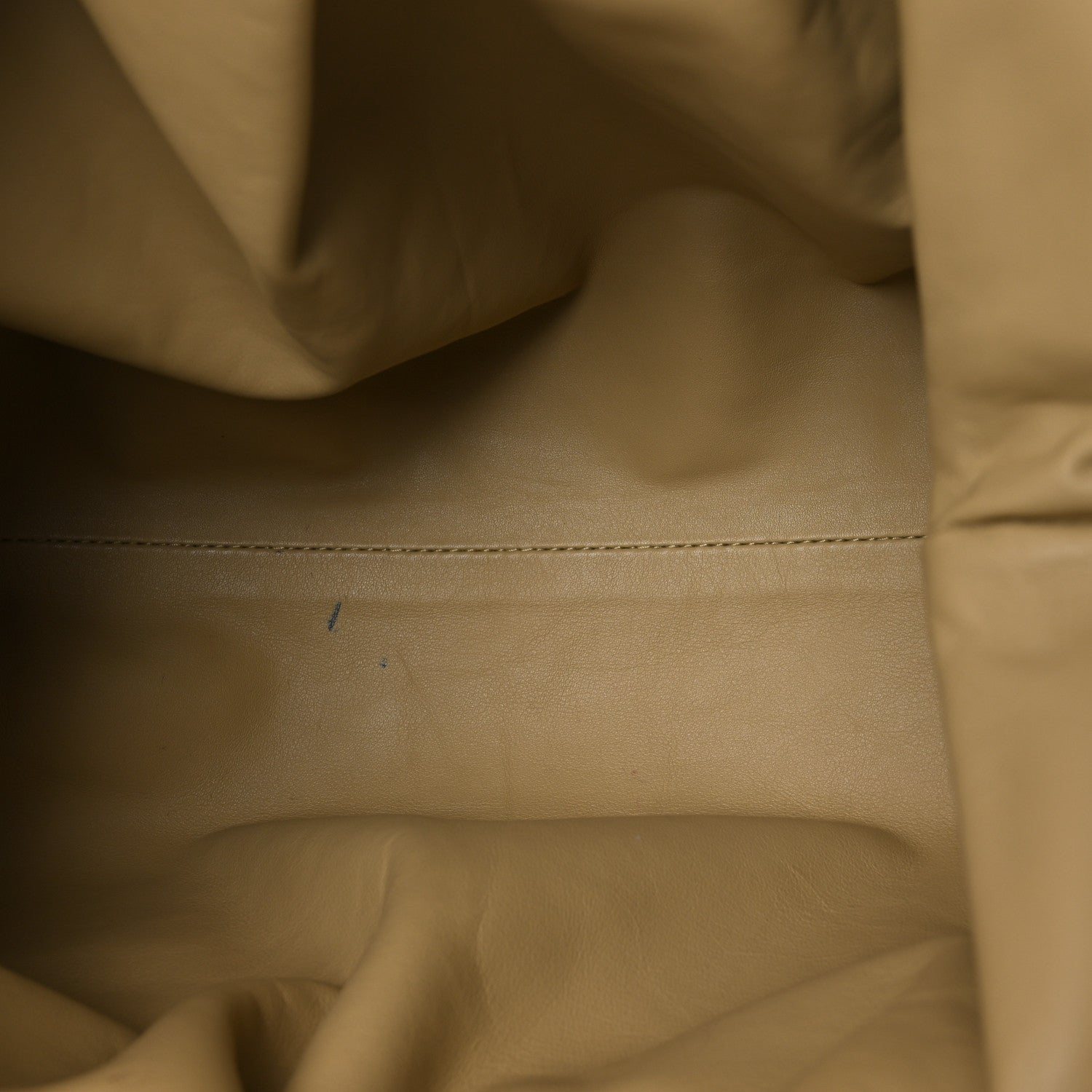 Bottega Veneta Smooth Butter Calf The Pouch Oversized Clutch Tapioca 5 of 13