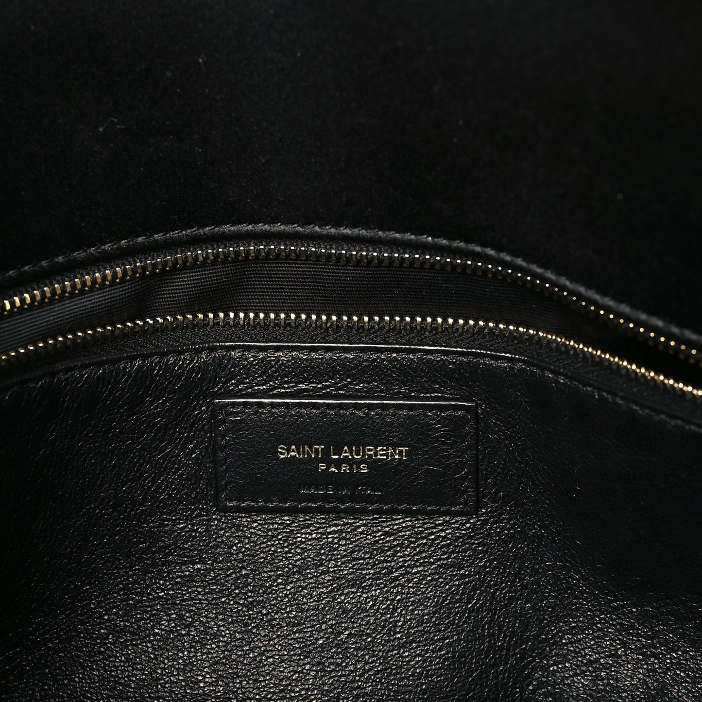 Satin Quilted Sade Puffer Envelope Clutch Black