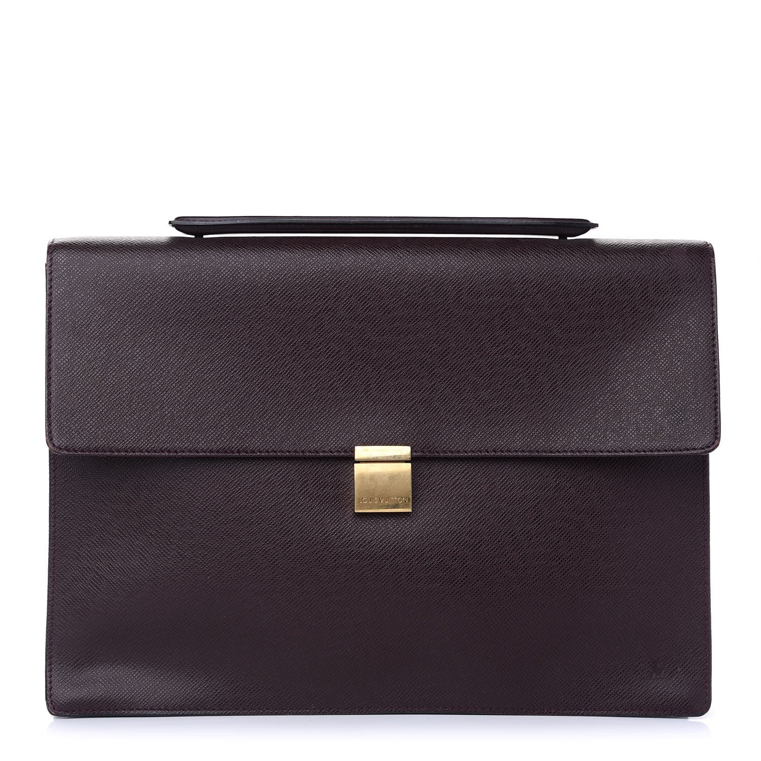 Louis Vuitton Taiga Angara Briefcase Acajou 1 of 11