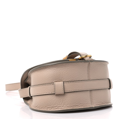 Chloe Grained Calfskin Small Marcie Saddle Bag Nomad Beige 4 of 9