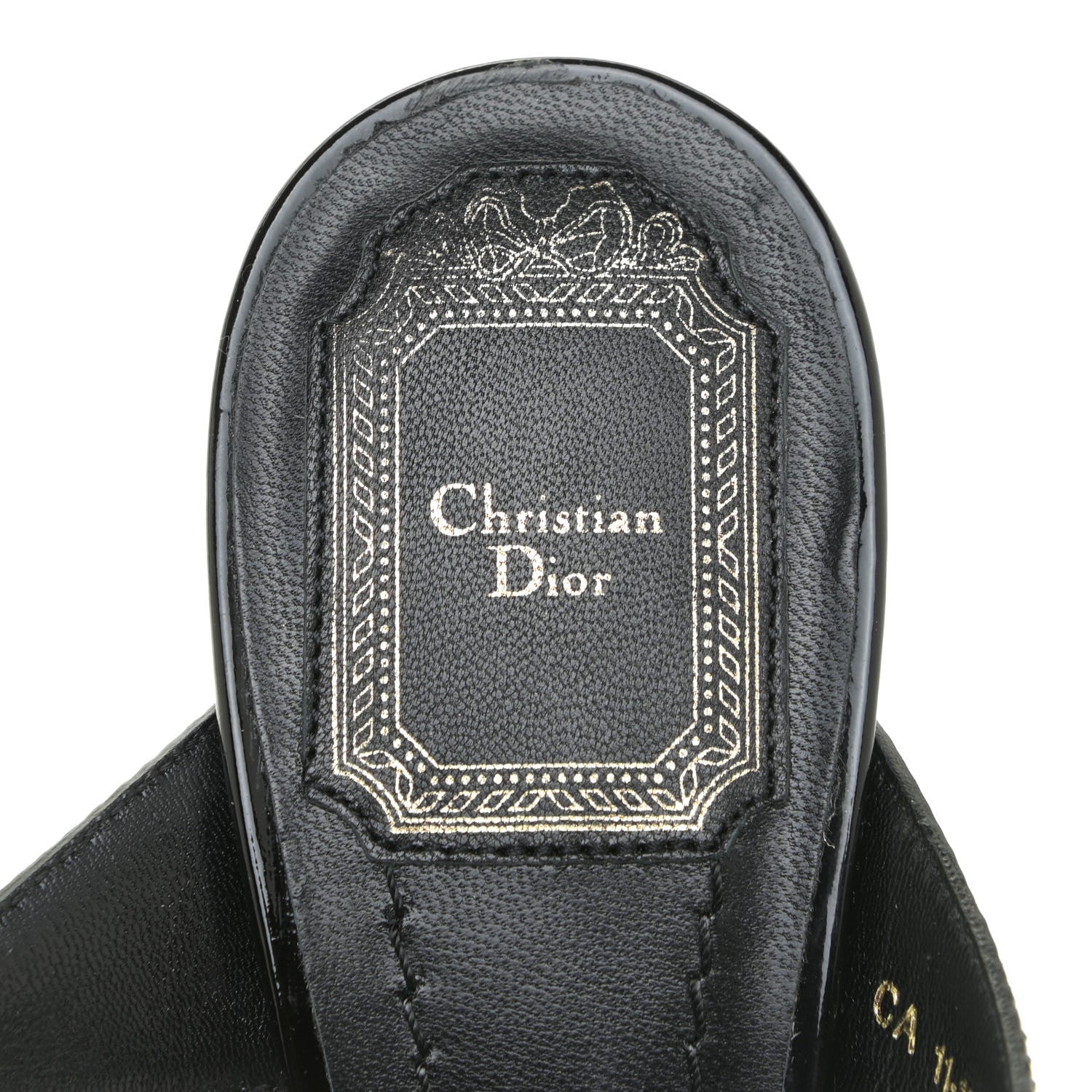 Christian Dior Patent Pumps 38.5 Black 11 of 15