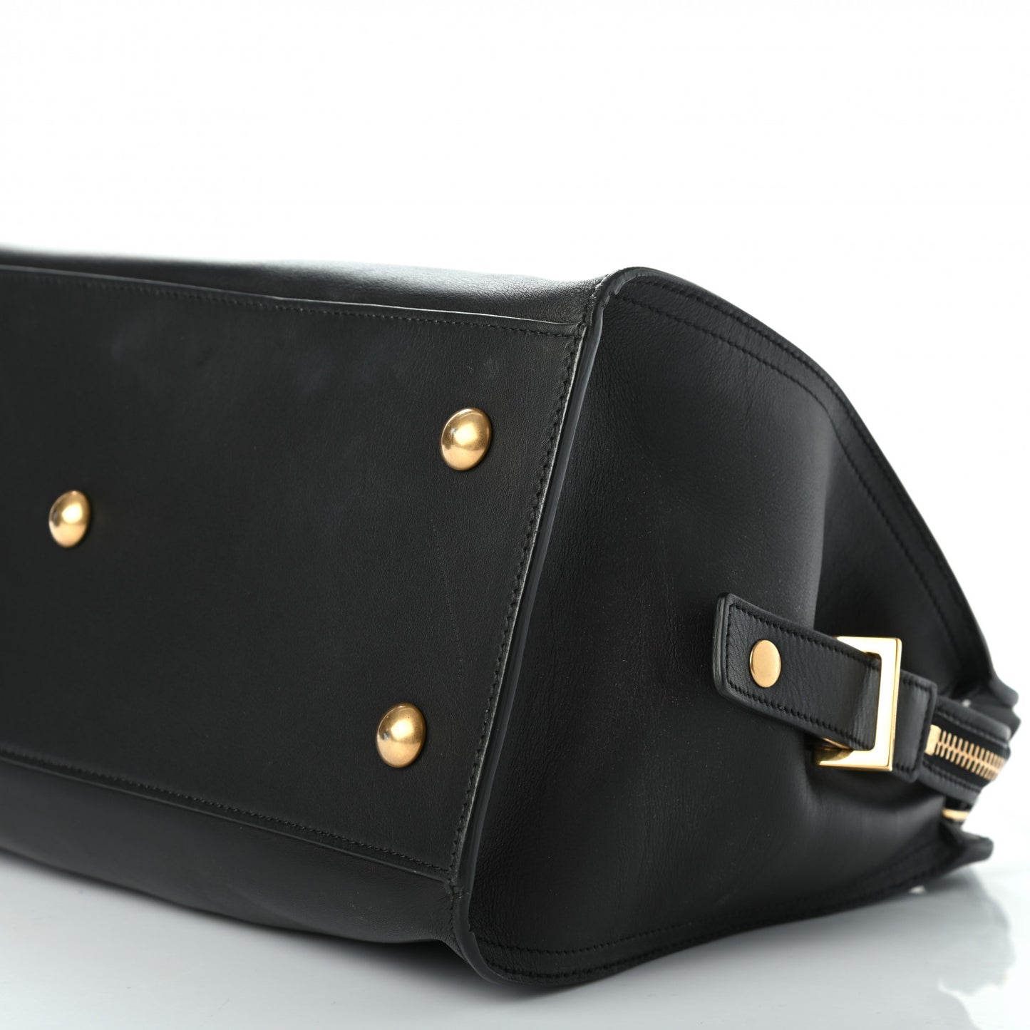Calfskin Small Classic Y Cabas Black