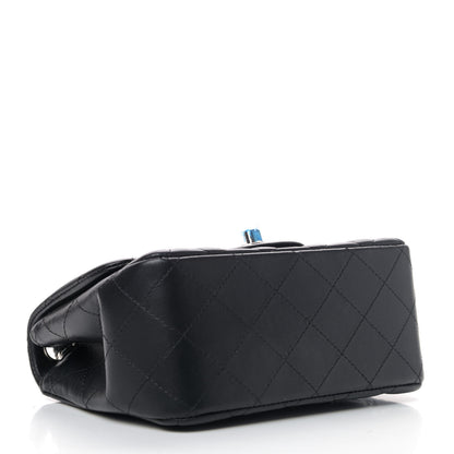 Chanel Lambskin Quilted Mini Square Flap Black 3 of 4