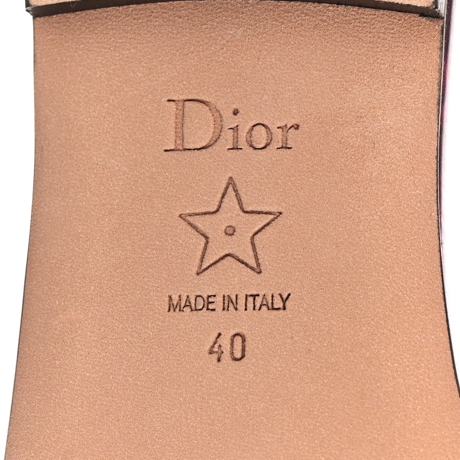 Christian Dior Canvas Tie and Dior Embroidered Dway Flat Slide Sandals 40 Spicy Red 8 of 10