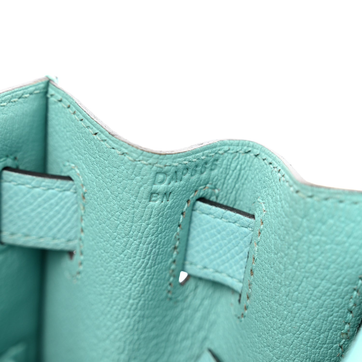 Hermes Epsom Kelly Sellier 28 Bleu Atoll 7 of 10