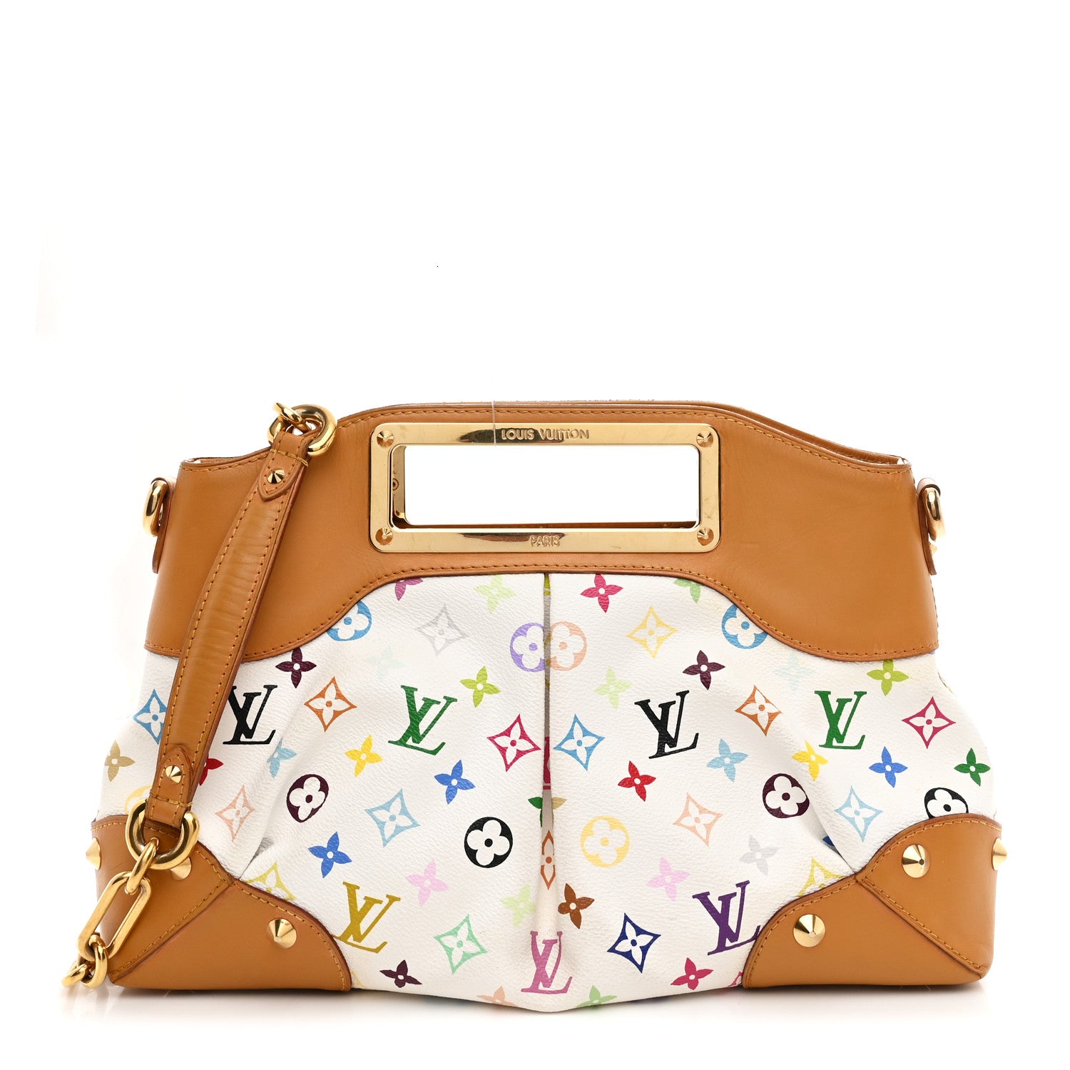 Louis Vuitton Monogram Multicolor Judy MM White 1867660 – FASHIONPHILE