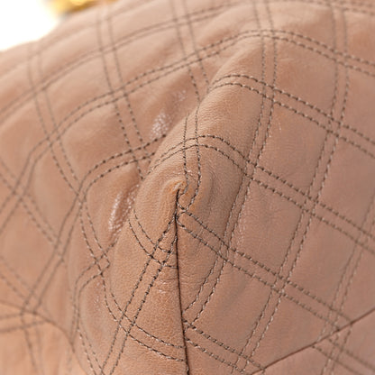 Marc Jacobs Calfskin Quilted Rio Satchel Tote Bag Brown 14 of 16