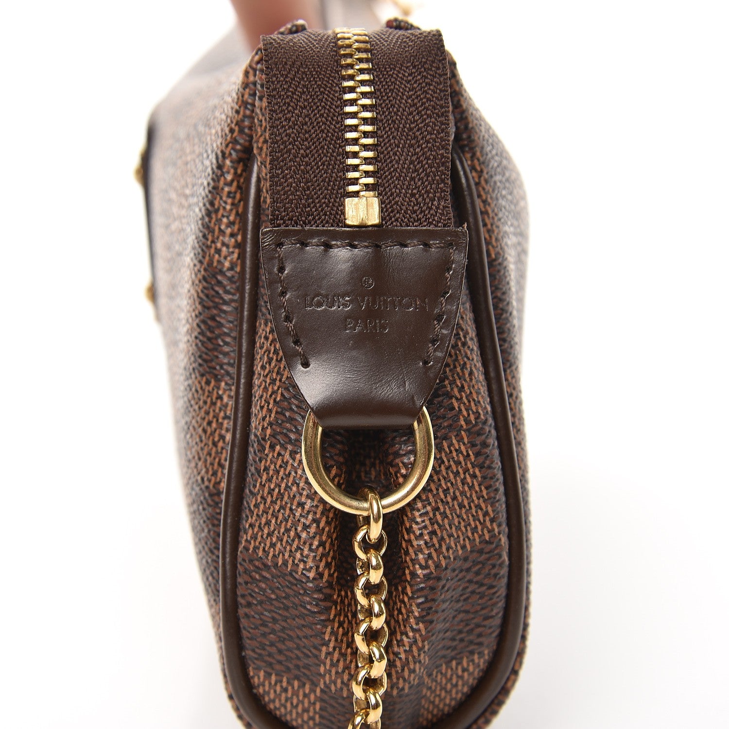 Louis Vuitton Damier Ebene Eva Clutch 15 of 15