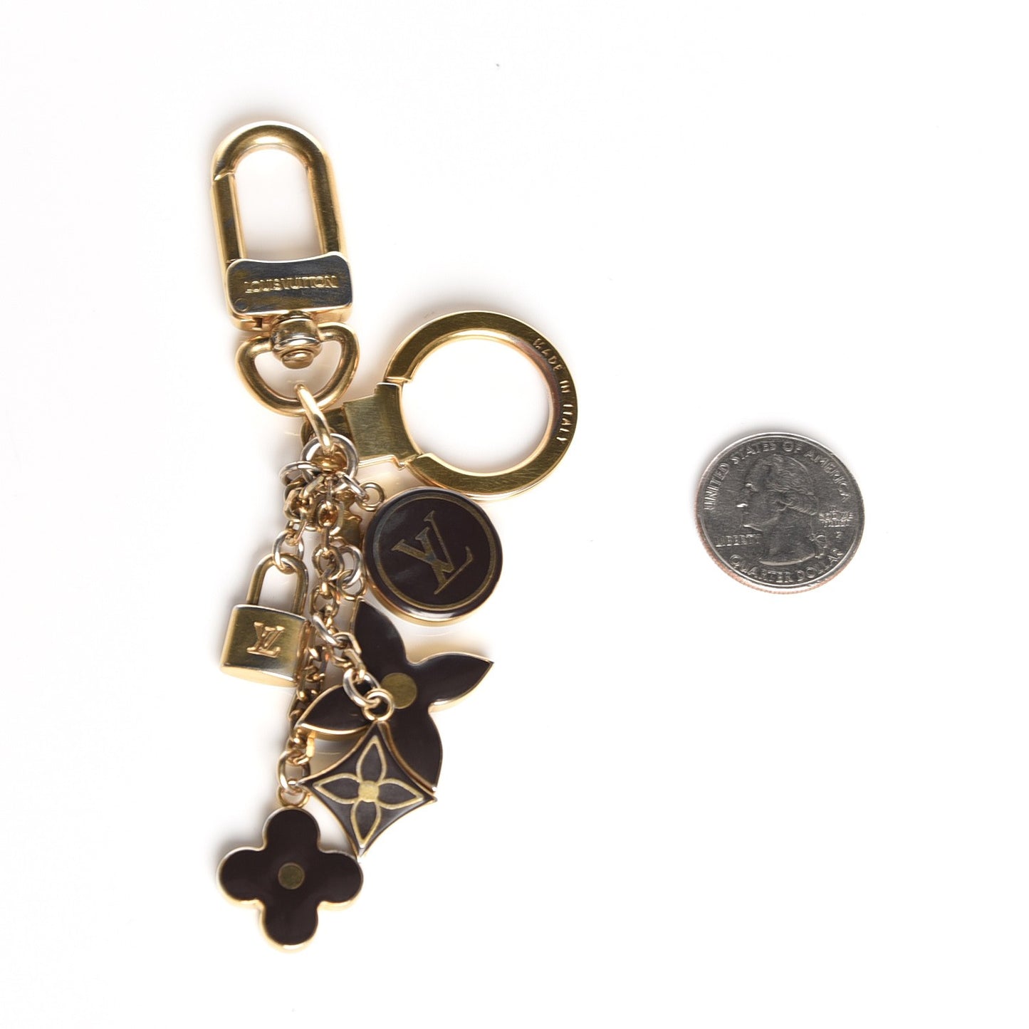 Pastilles Key Chain Bag Charm Amarante