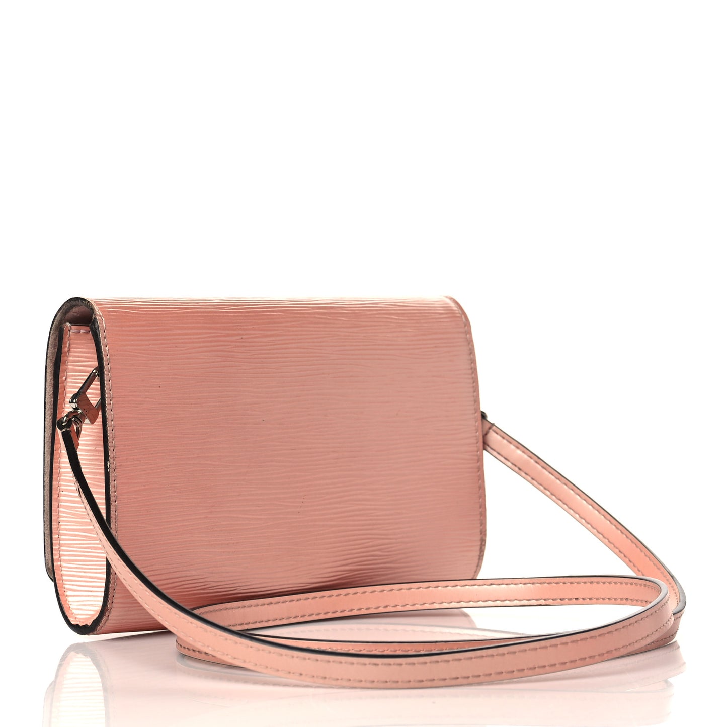 Epi Louise Strap PM Rose Nacre