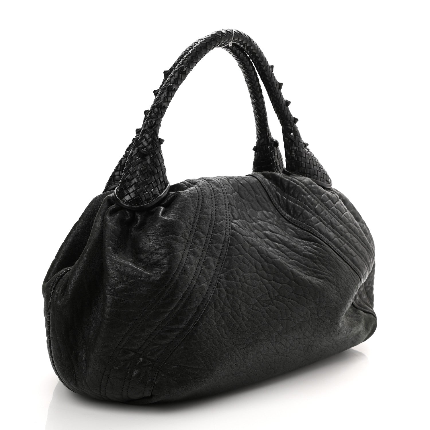 Fendi Nappa Nuvolata Spy Black 3 of 9
