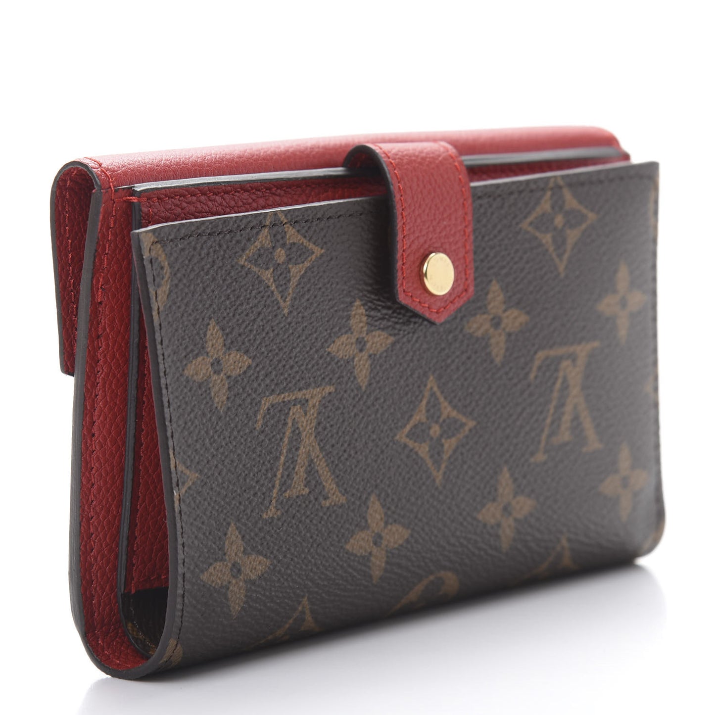 Monogram Pallas Compact Wallet Cherry