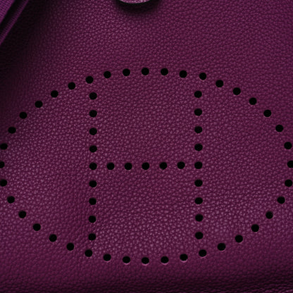 Hermes Taurillon Clemence Evelyne III PM Anemone 8 of 10