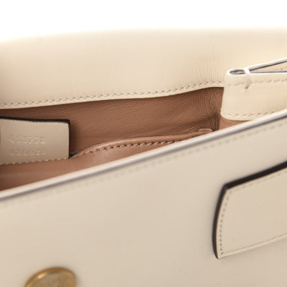 Gucci Nappa Pearl Studded Mini Queen Margaret Broadway Shoulder Bag Mystic White 9 of 10