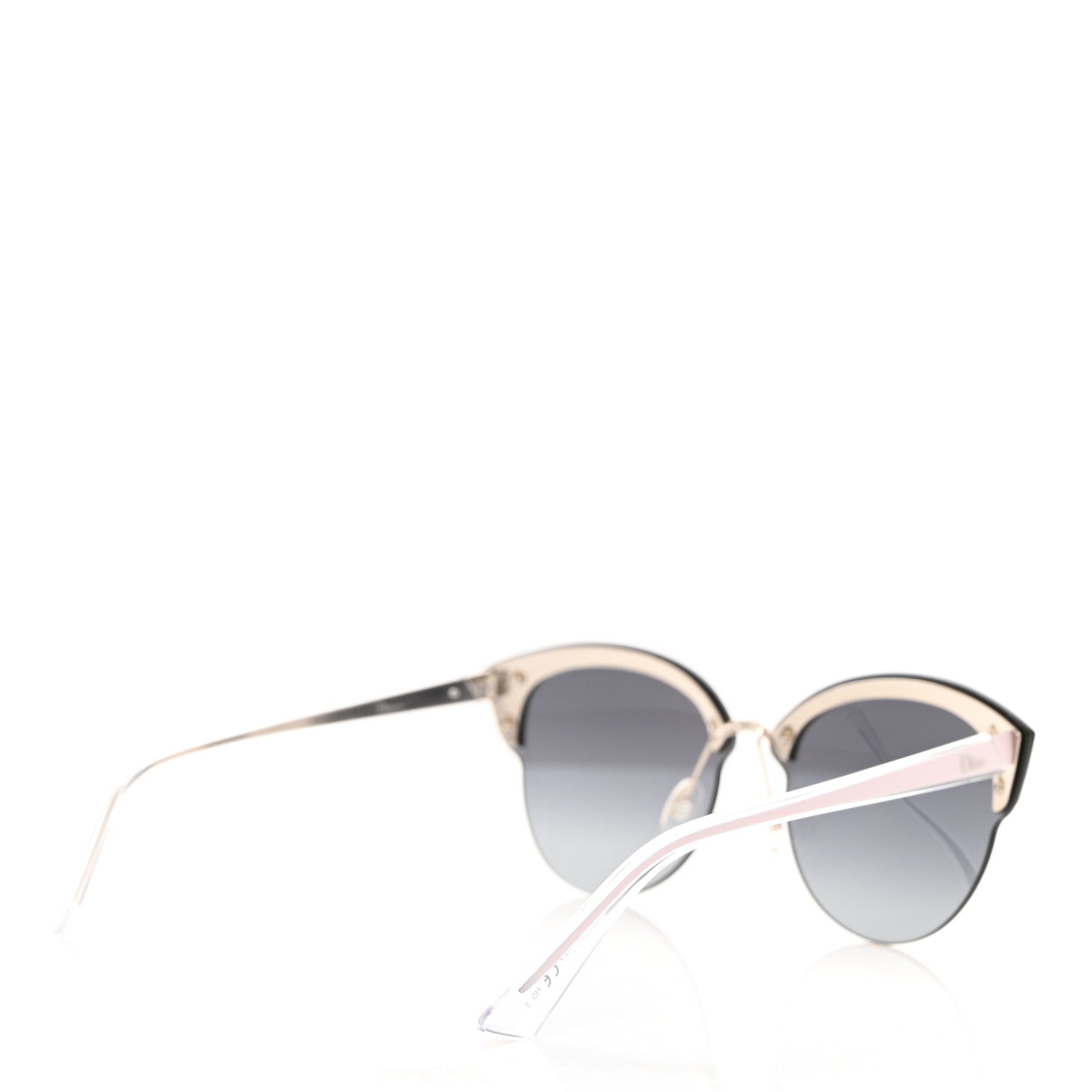 Christian Dior Acetate Diorun Sunglasses Black Pink 4 of 6
