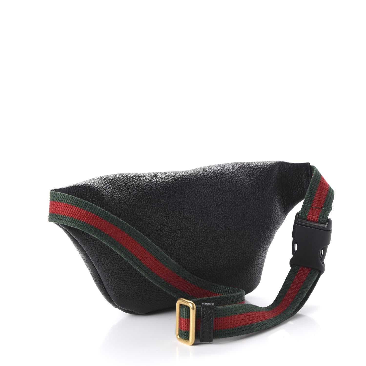 Gucci Grained Calfskin Small Logo Belt Bag Black 3 of 11