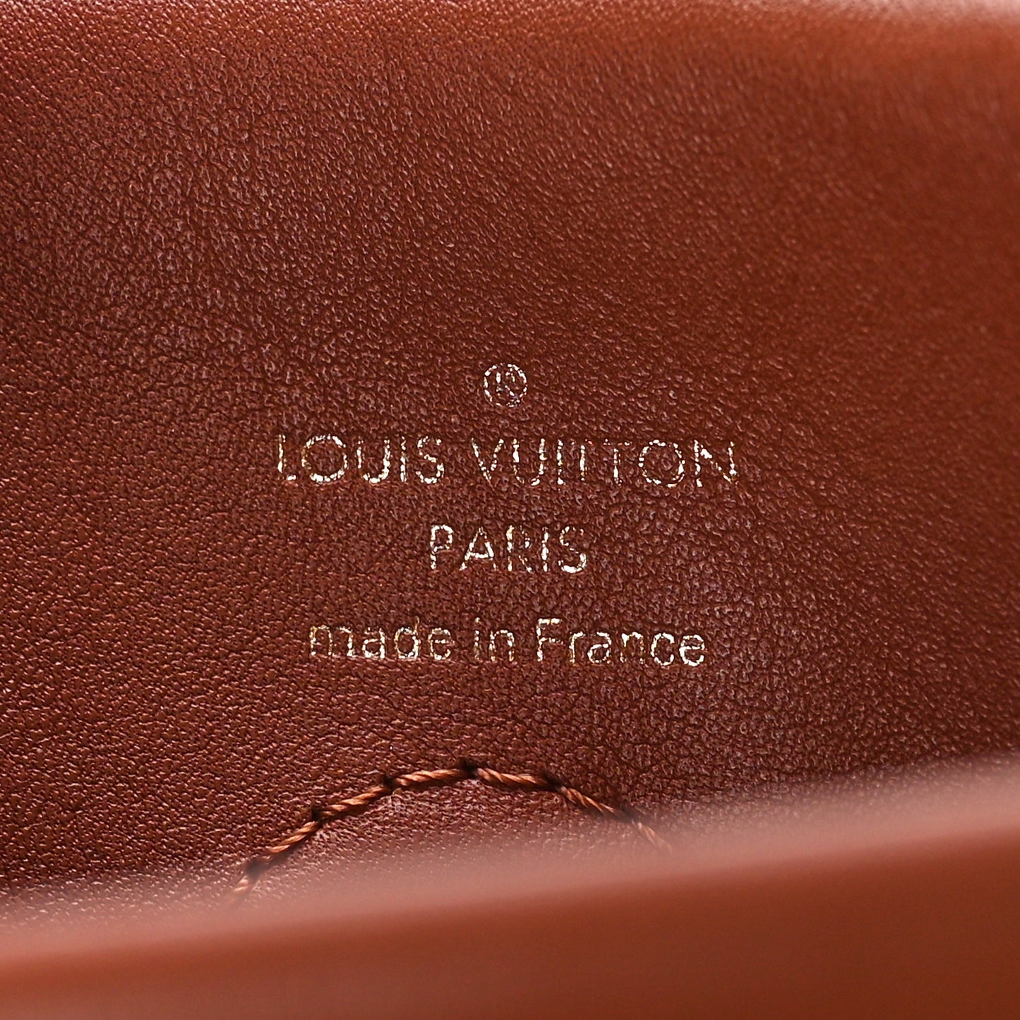 Monogram Tuileries Besace Caramel Rouge