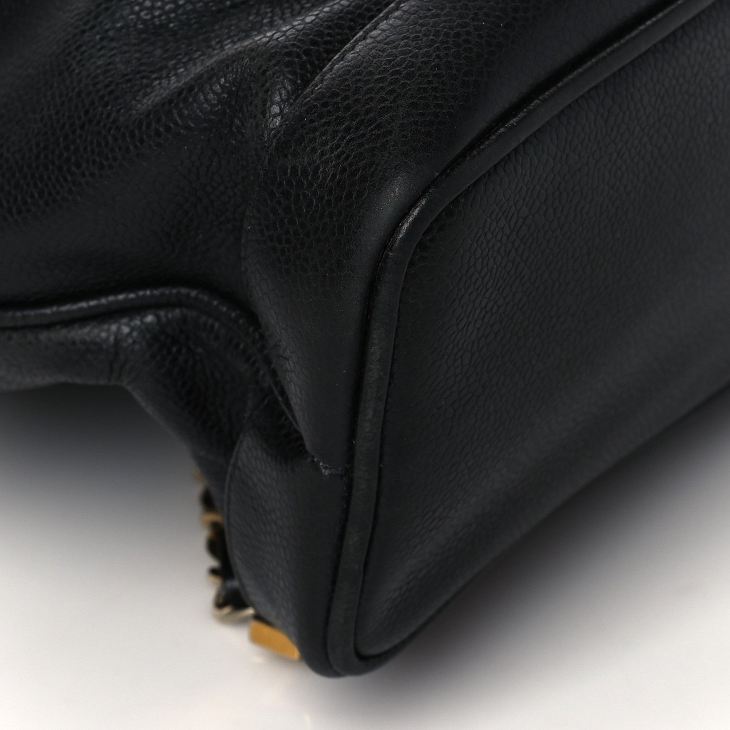 Chanel Caviar Drawstring Backpack Bag Black 8 of 9