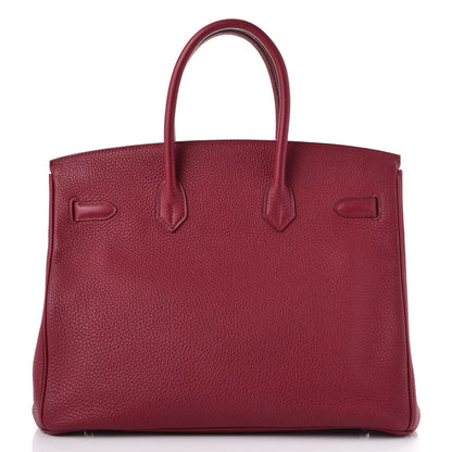 Hermes Togo Birkin 35 Rubis 4 of 40