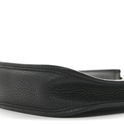 Hermes Taurillon Clemence Evelyne TPM Black 11 of 13