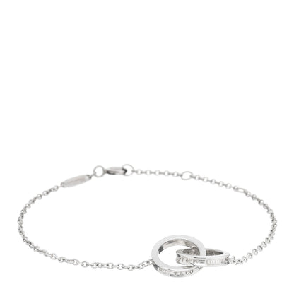 Tiffany Sterling Silver 1837 Interlocking Bracelet 1 of 3