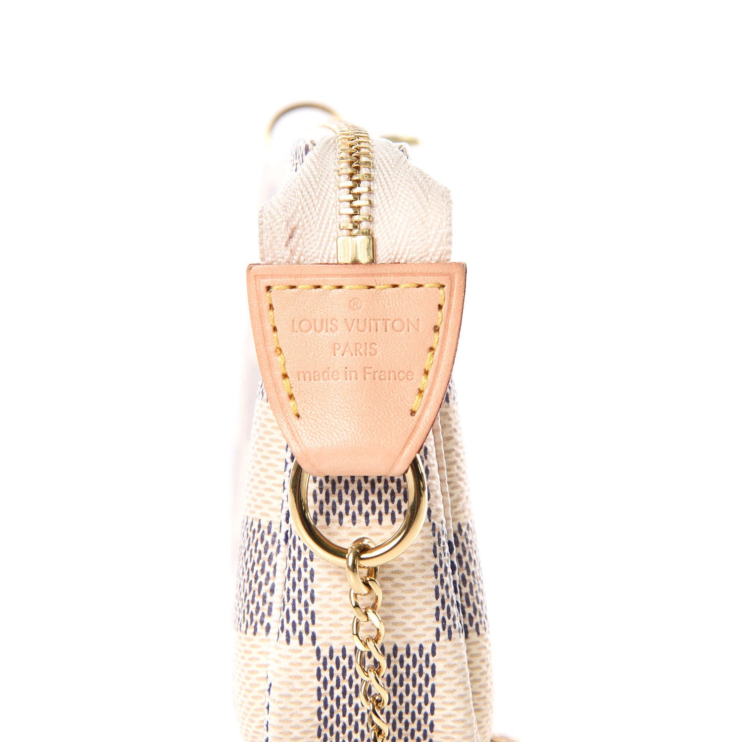 Louis Vuitton Damier Azur Mini Pochette Accessories 5 of 8
