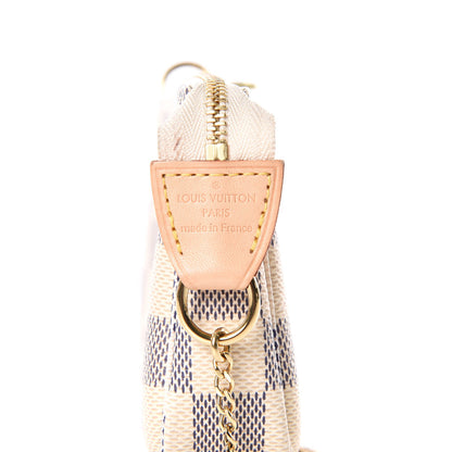 Louis Vuitton Damier Azur Mini Pochette Accessories 5 of 8