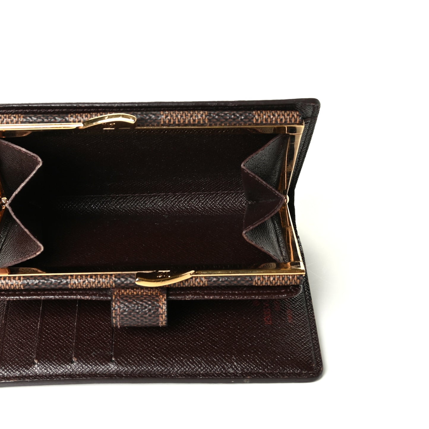 Damier Ebene French Purse Wallet