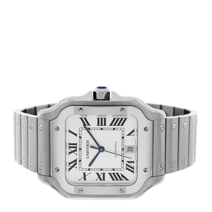 Cartier Stainless Steel 39.8mm Santos De Cartier Automatic Watch 2 of 5
