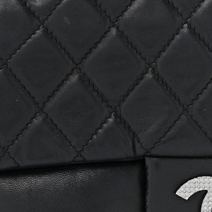 Chanel Lambskin Quilted Chain Mail Shoulder Bag Black 8 of 15