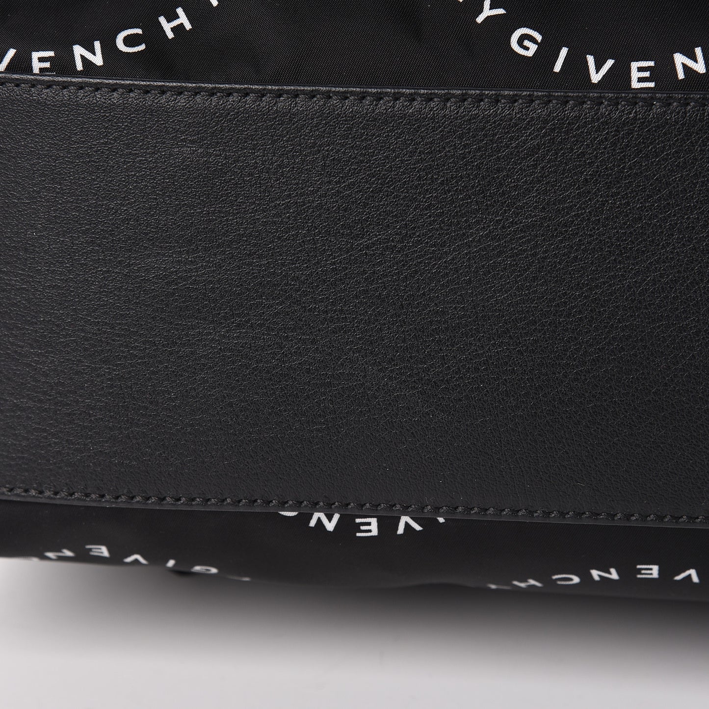 Nylon Waves Print Urban Backpack Black White