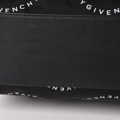 Givenchy Nylon Waves Print Urban Backpack Black White 11 of 12