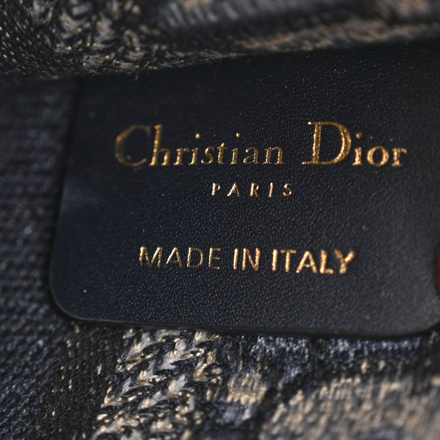 Christian Dior Oblique Mini Book Tote Blue Multicolor 6 of 11