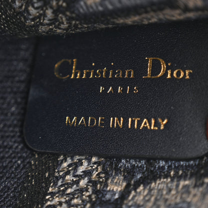 Christian Dior Oblique Mini Book Tote Blue Multicolor 6 of 11