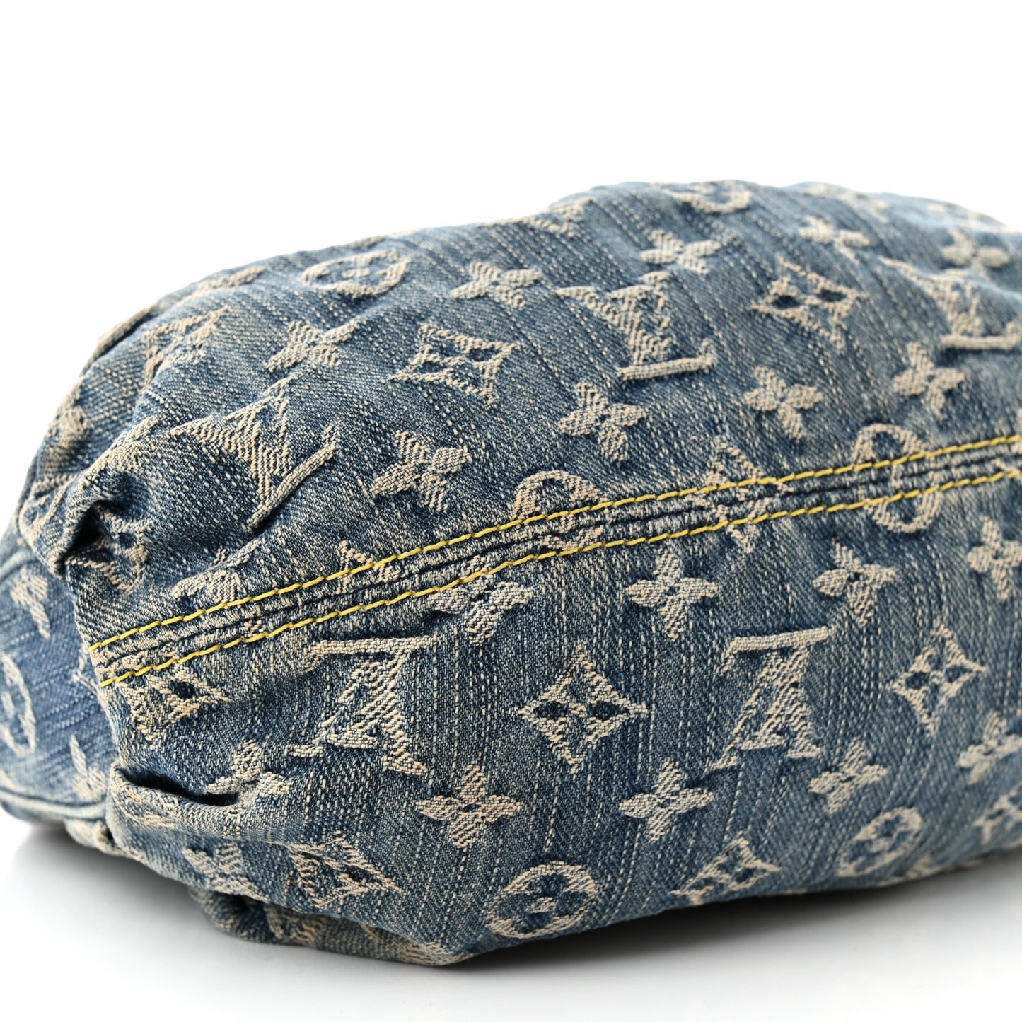 Monogram Denim Pleaty Blue