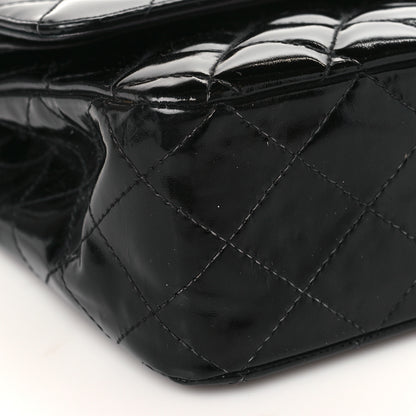 Chanel Patent Quilted Medium Double Flap Black 8 of 10