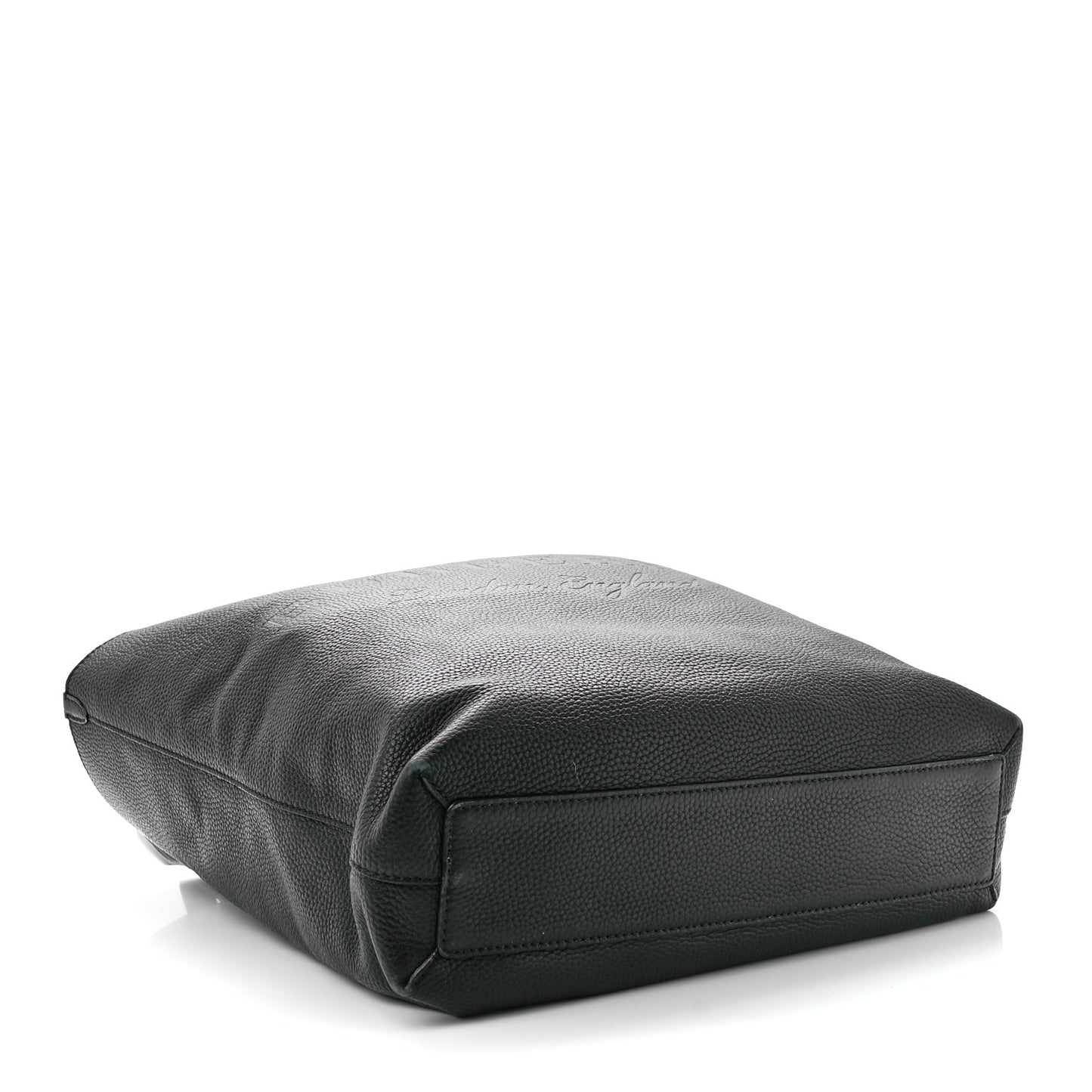 Grainy Calfskin Remington Tote Black