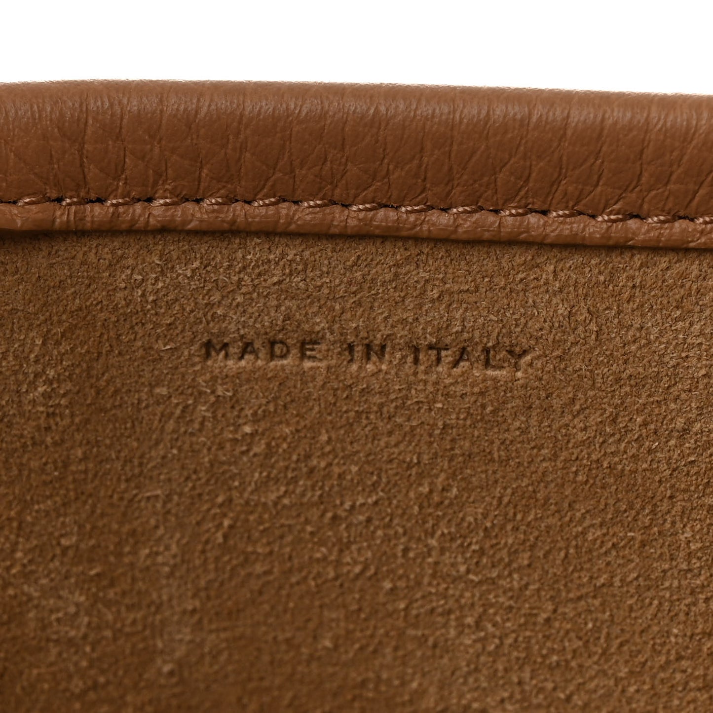Grained Calfskin Medium N/S Park Tote Cinnamon