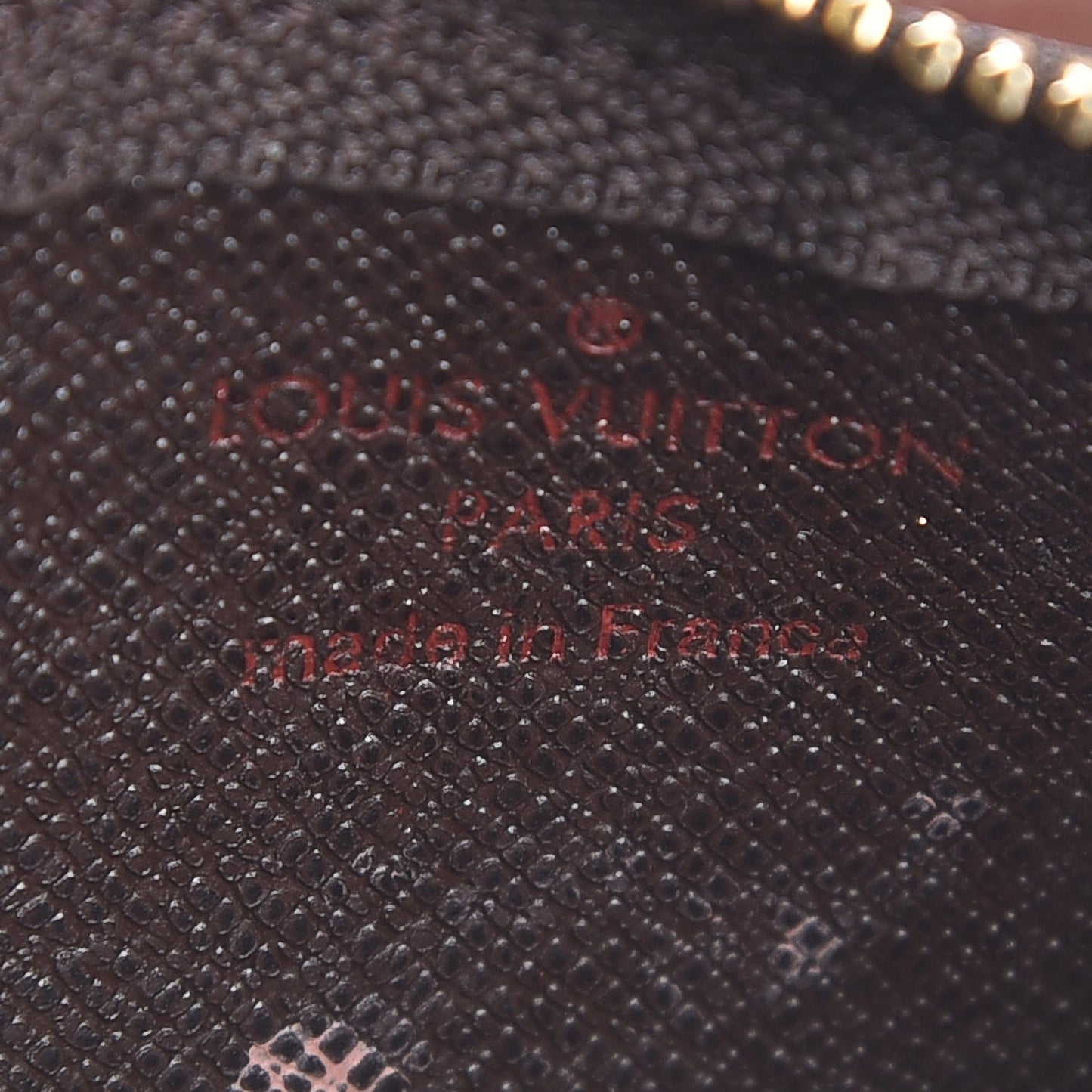 Damier Ebene Key Pouch