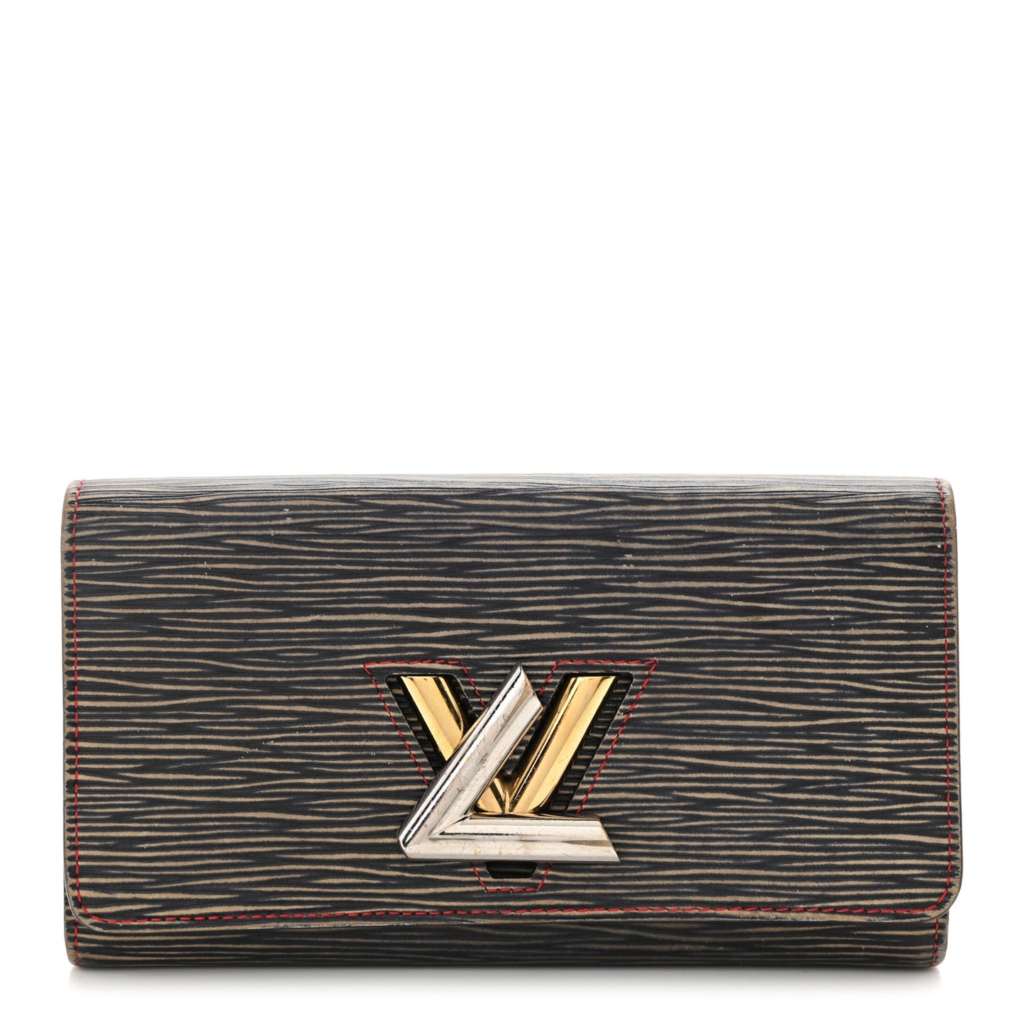 Epi Twist Wallet Denim Dark