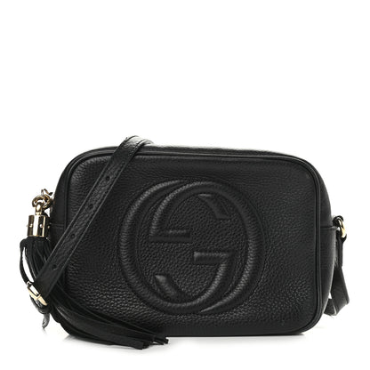 Gucci Pebbled Calfskin Small Soho Disco Bag Black 1 of 10