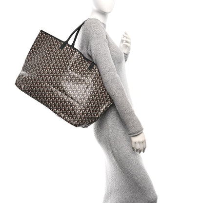 Goyard Goyardine Saint Louis Claire Voie GM Black Pink 2 of 10