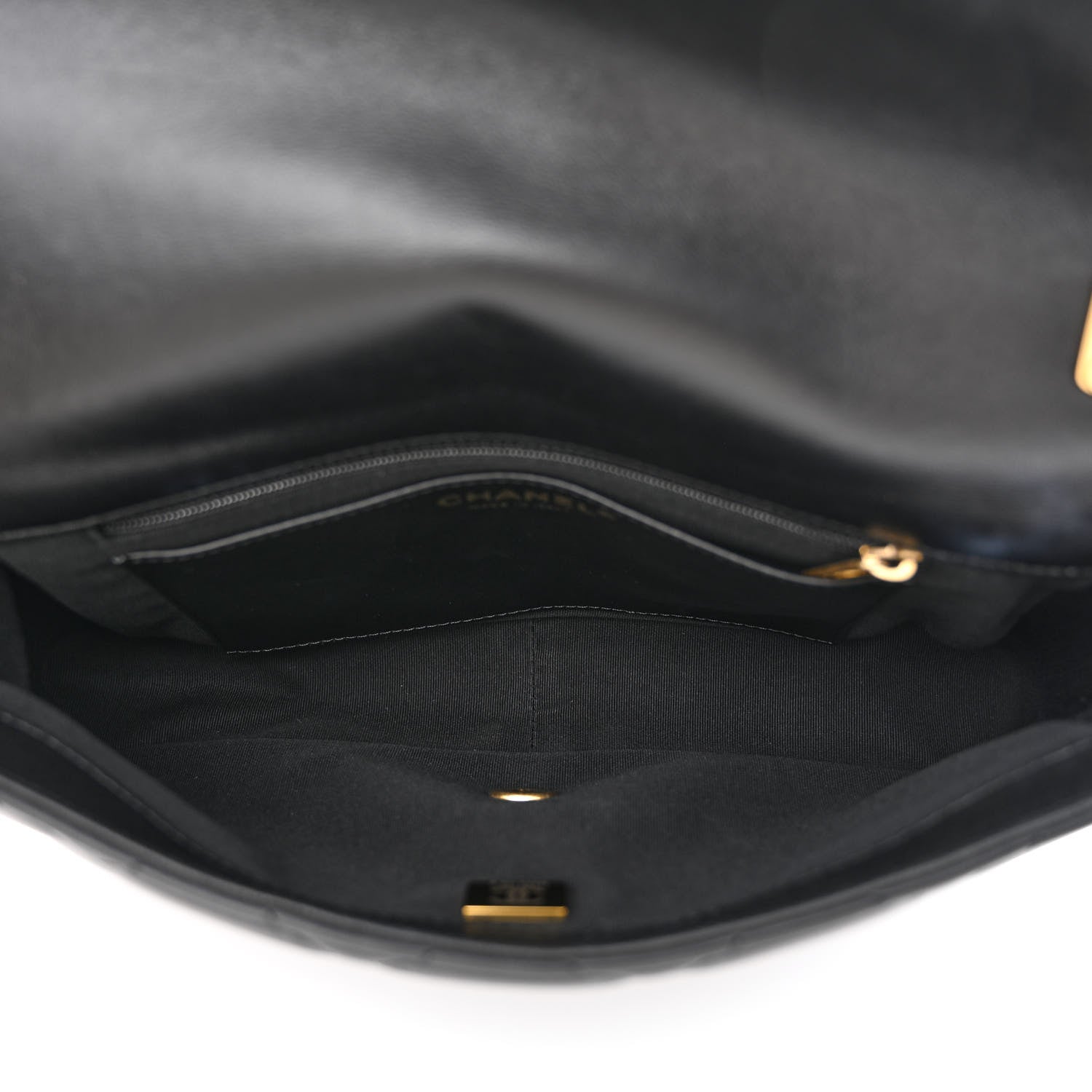Chanel Lambskin Quilted Large CC Funky Town Flap Black 5 of 11
