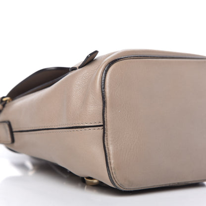 Chloe Suede Calfskin Mini Faye Backpack Motty Grey 6 of 10