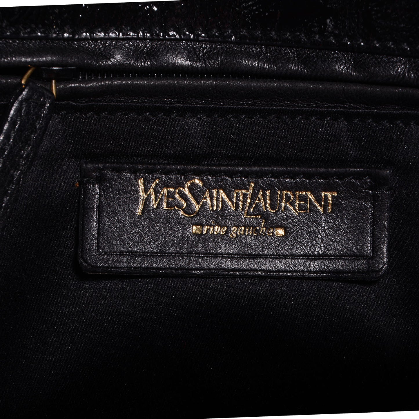 Patent Tribute Tote Black