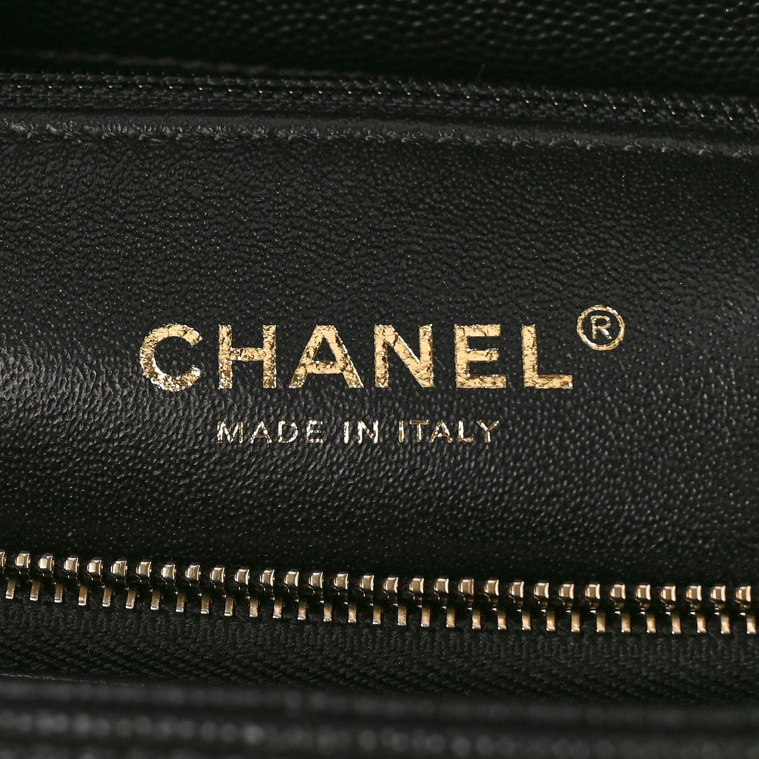 Chanel Caviar Lizard Quilted Small Coco Handle Flap Black 6 of 9